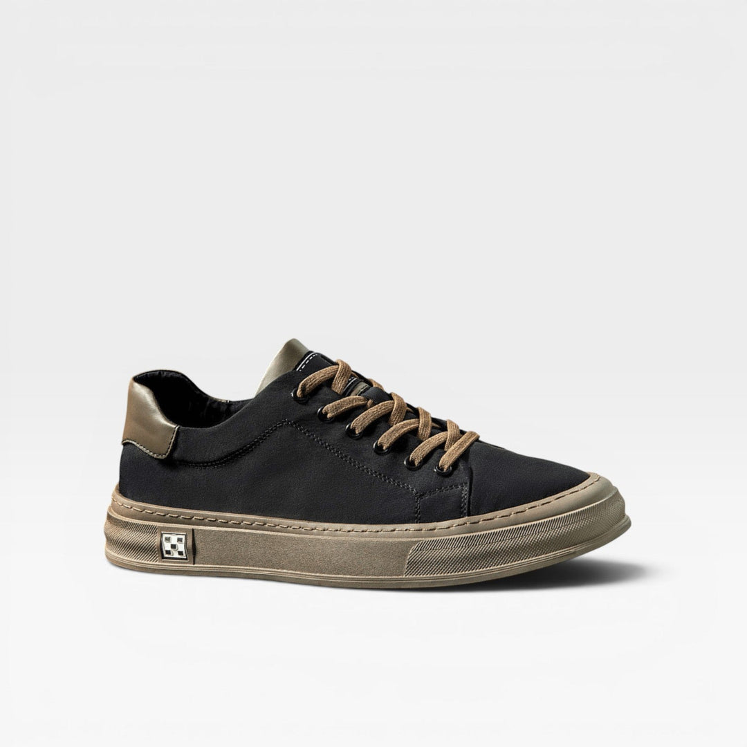 Digby | Smart Canvas Cupsole Trainers Contrast Trim