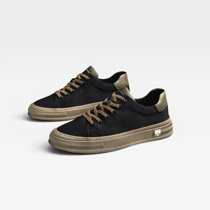 Digby | Smart Canvas Cupsole Trainers Contrast Trim