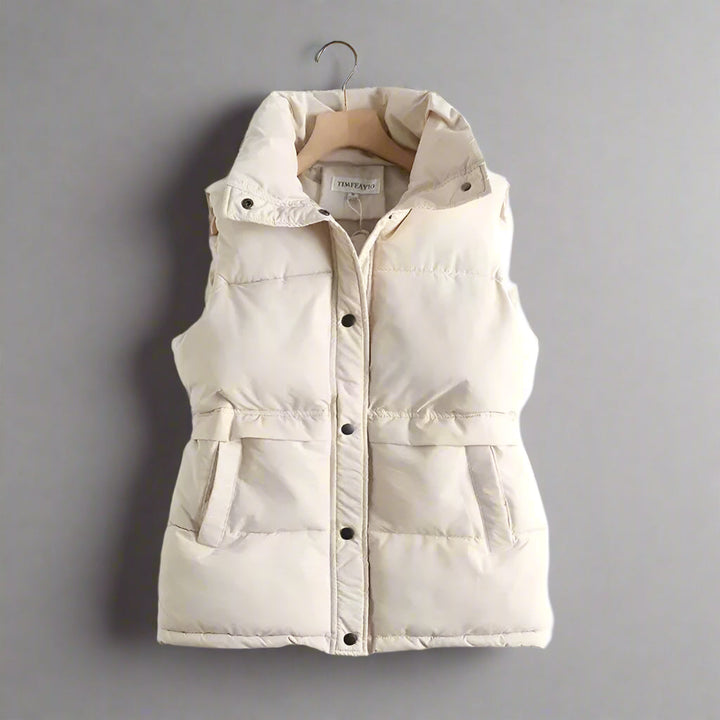 Edith | Practical Windproof Puffer Gilet