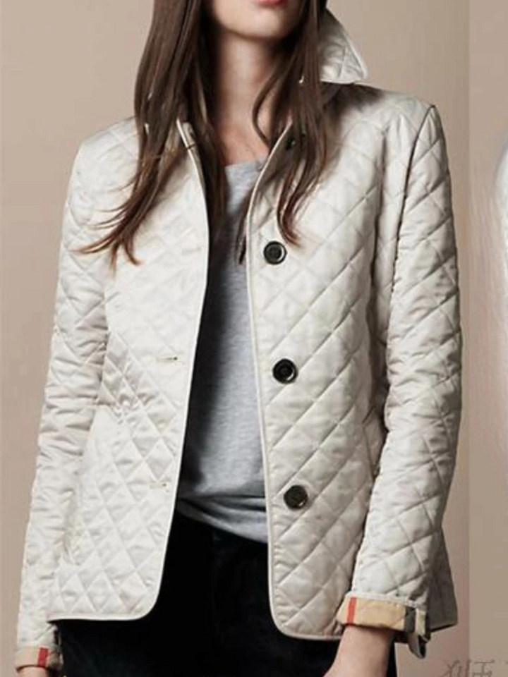 Avery | Chic Leopard Print Quilted Jacket