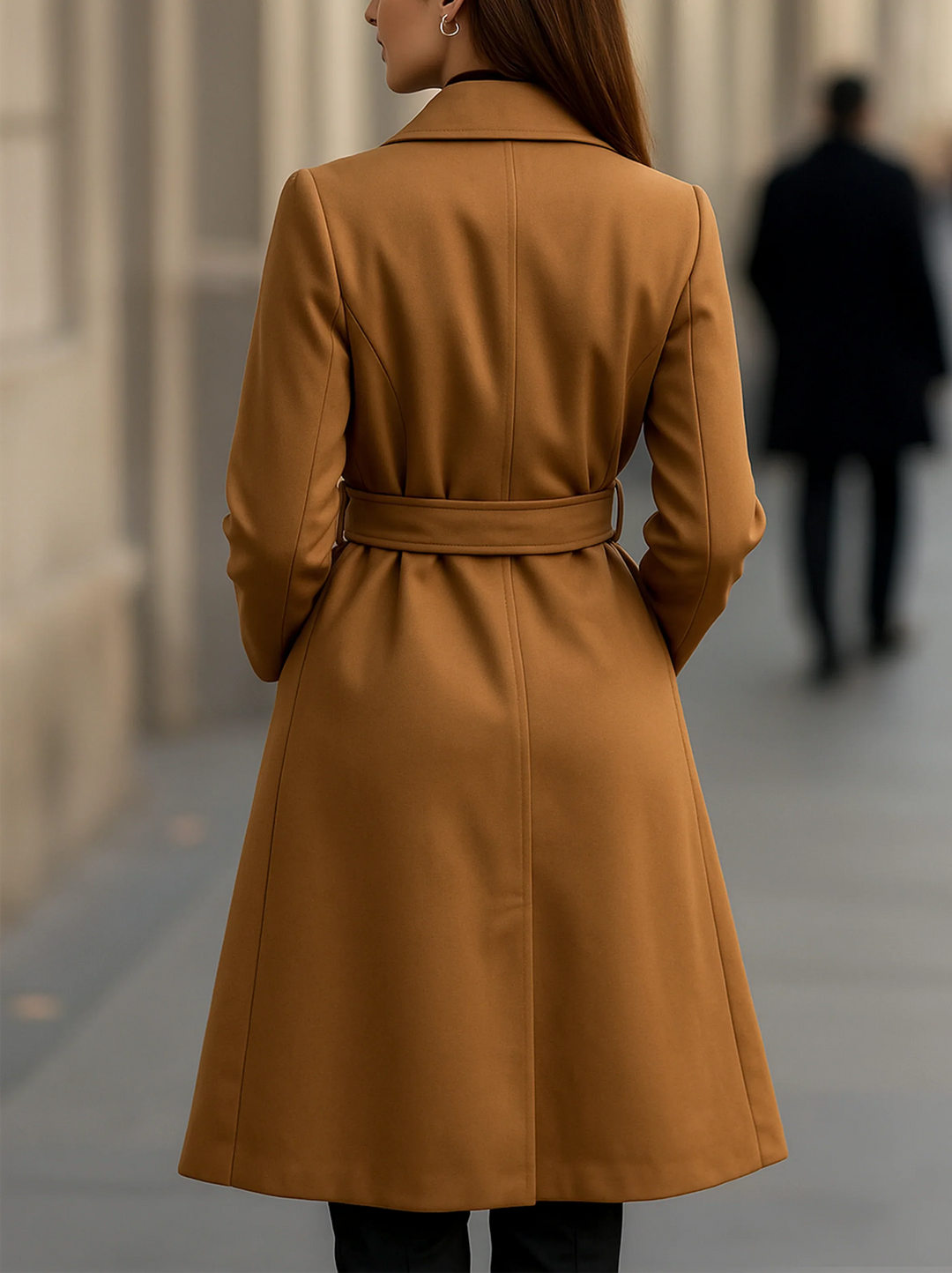 Iris | Timeless Belted Double-Breasted Trench Coat