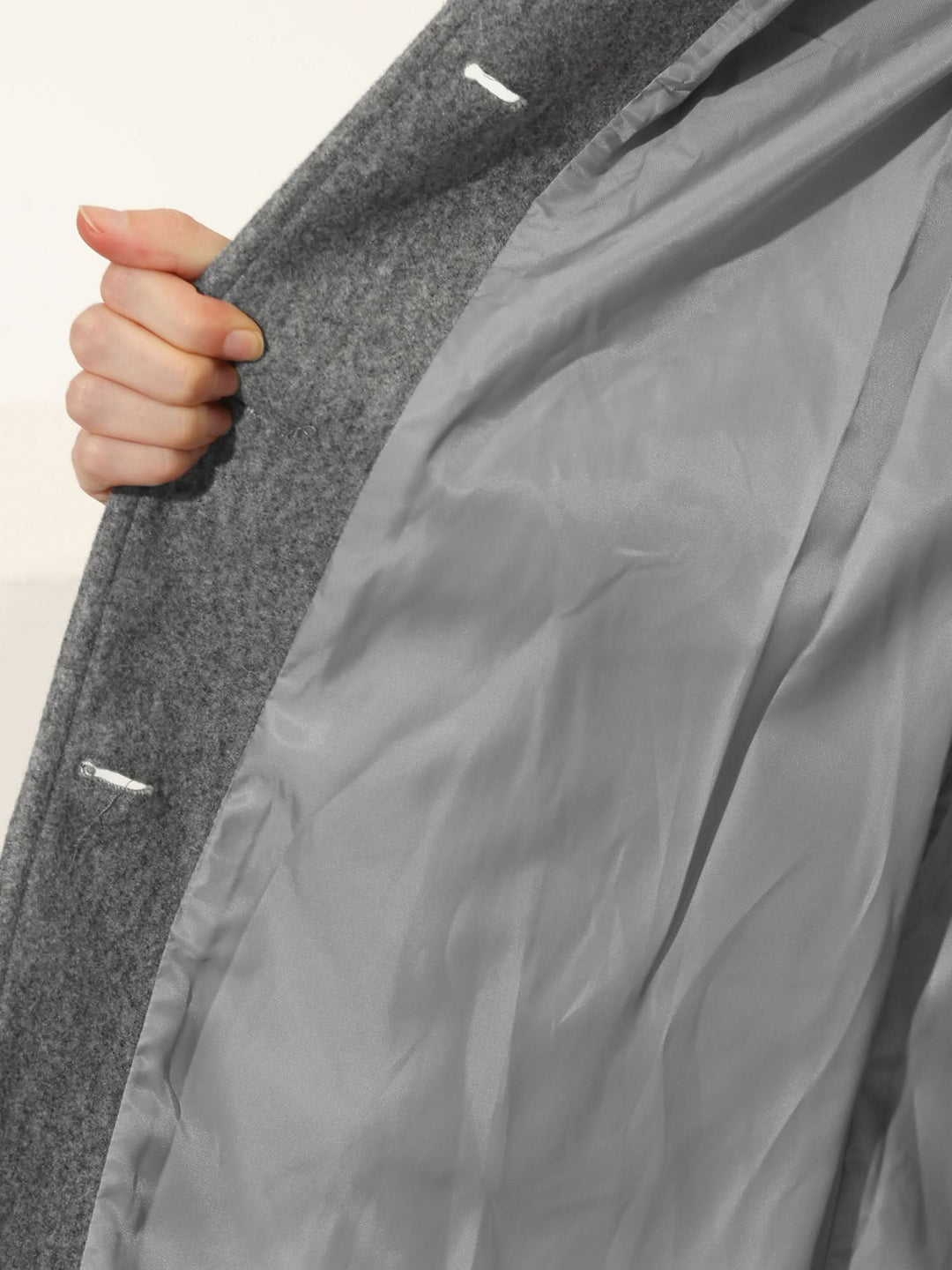 Florence | Polished Fit-and-Flare Wool Coat with Notch Lapel