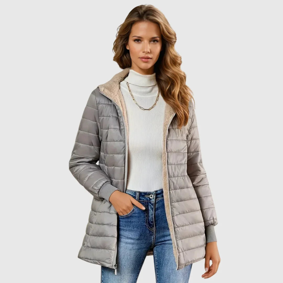 Sorrel | Cosy Faux Fur Trim Puffer Jacket