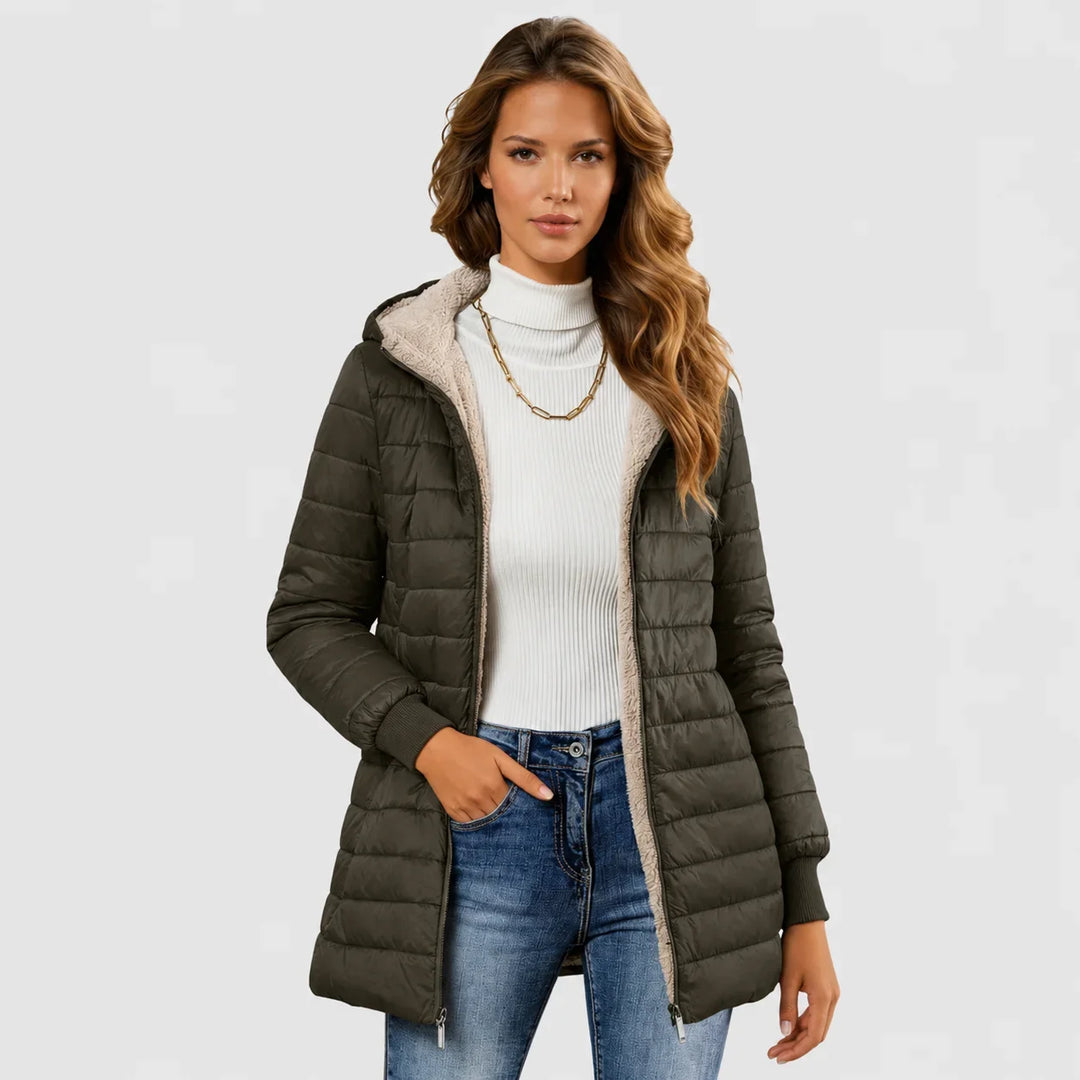Sorrel | Cosy Faux Fur Trim Puffer Jacket