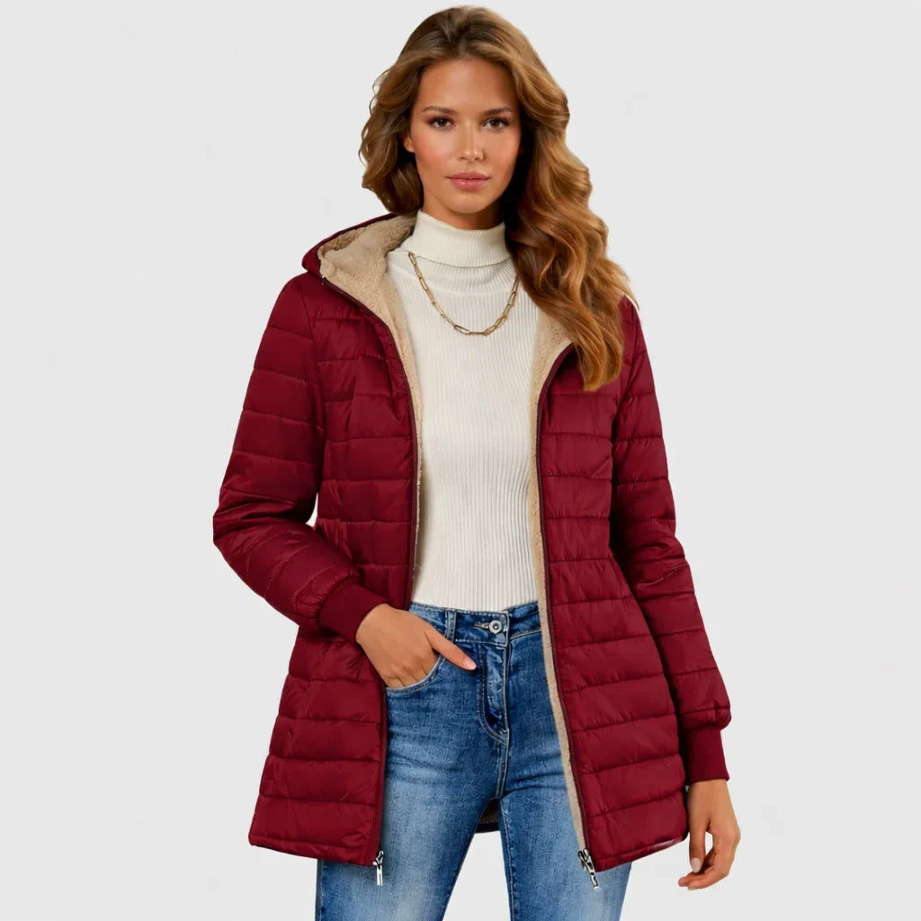 Sorrel | Cosy Faux Fur Trim Puffer Jacket